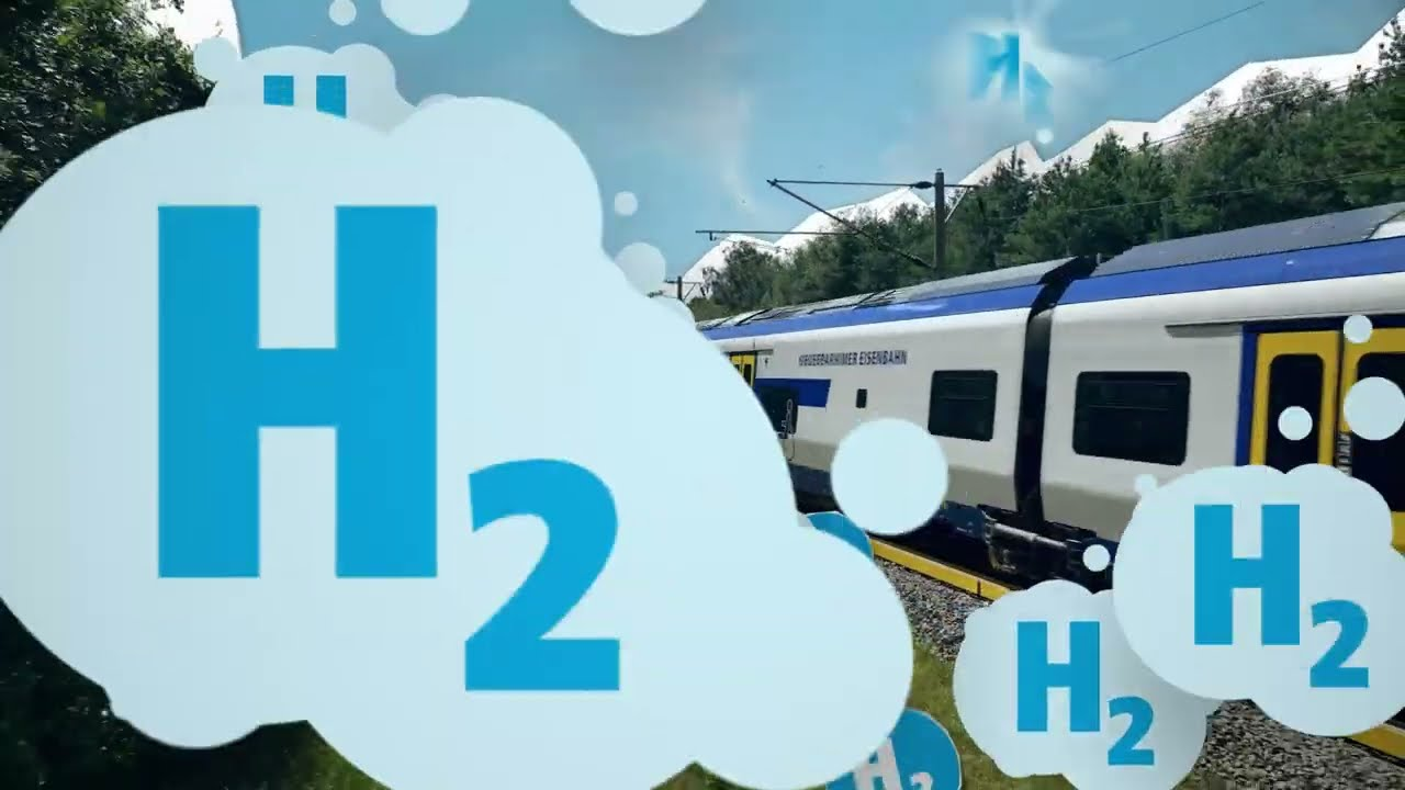 Nachhaltig und innovativ: Wie Wasserstoff Züge antreibt